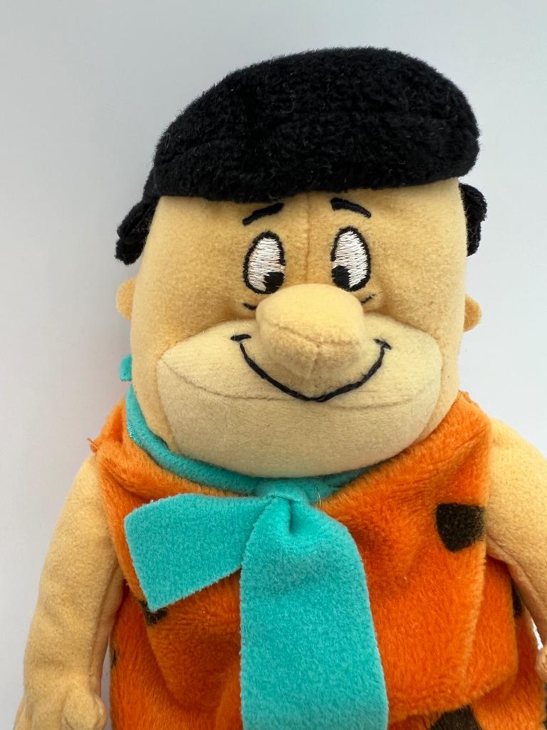 Vintage Fred Flintstone plush Warner Bros Studio Store, Ophalen of Verzenden, Zo goed als nieuw, Stoffen beer, Overige merken