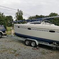 trailersailor sportina clever 760, Ophalen, Overige merken, Gebruikt, 1.90 meter