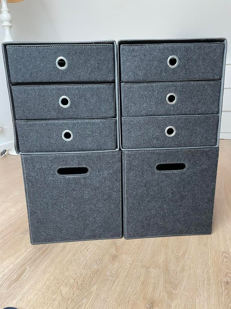 Lot de 4 modules de rangement Ikea Kallax, Maison & Meubles, Armoires | Casiers, Enlèvement, Neuf, Ikea Kallax