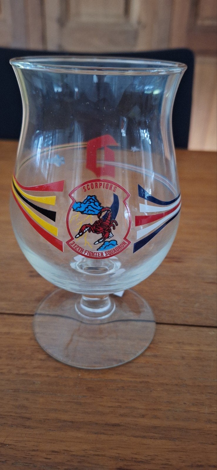 duvel glas air force, Ophalen of Verzenden, Nieuw, Glas of Glazen, Duvel