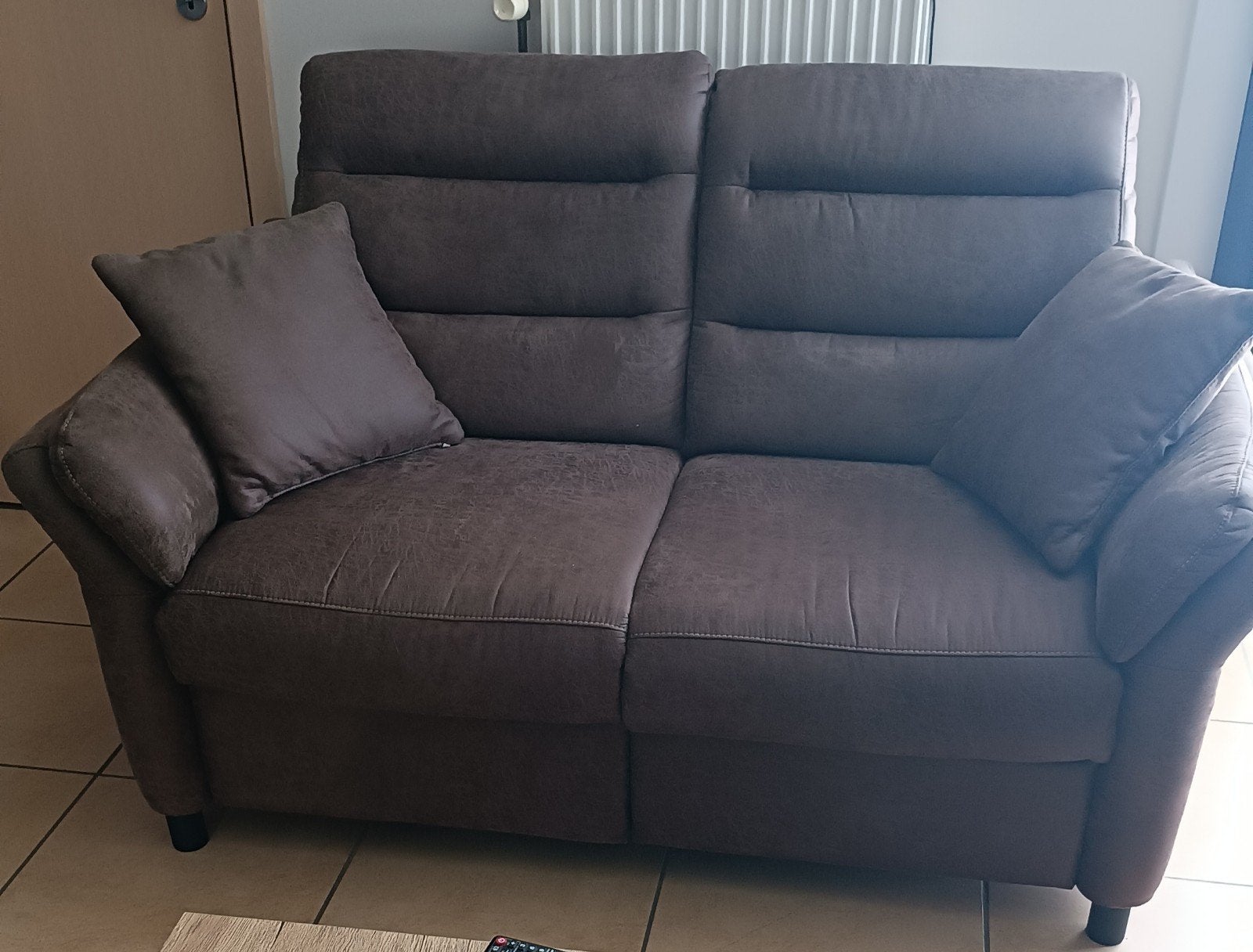 2-zit zetel, 75 à 100 cm, Comme neuf, Enlèvement, Deux personnes
