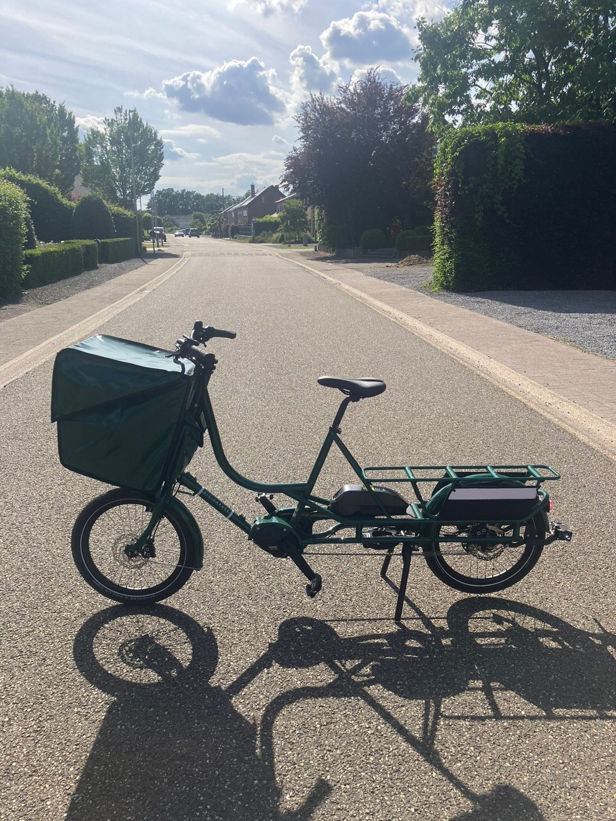 Bicicapace longtail met universele trekhaak