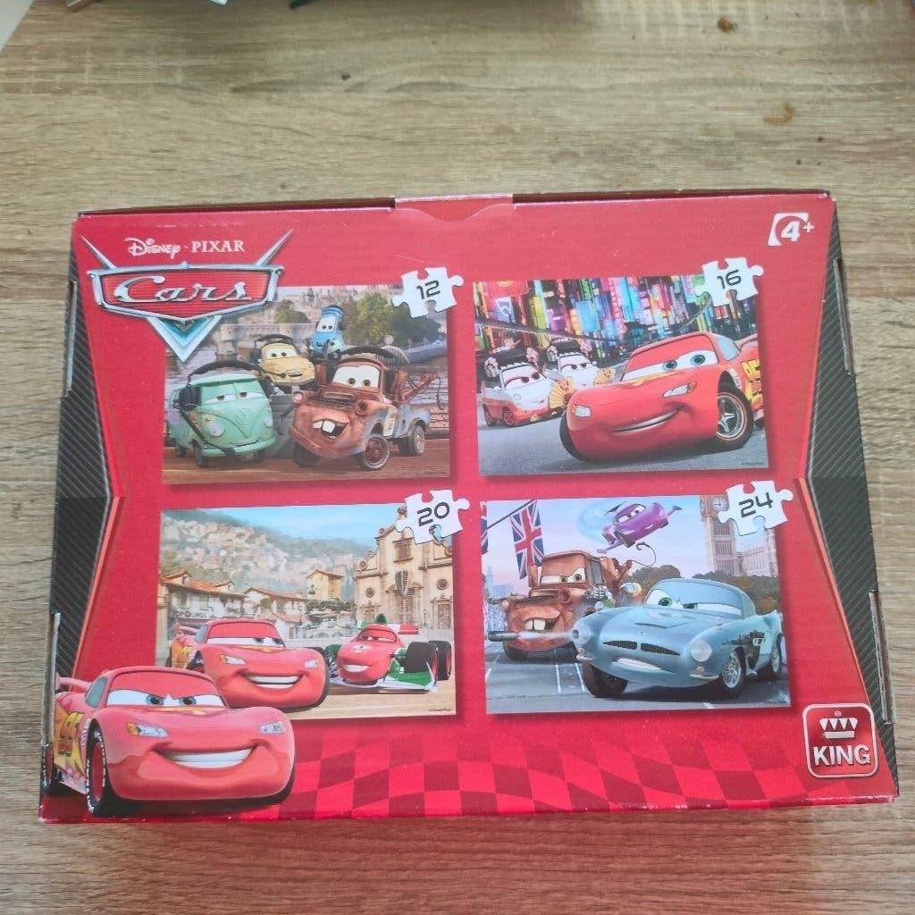 Puzzel cars, Ophalen of Verzenden, Zo goed als nieuw, 4 tot 6 jaar