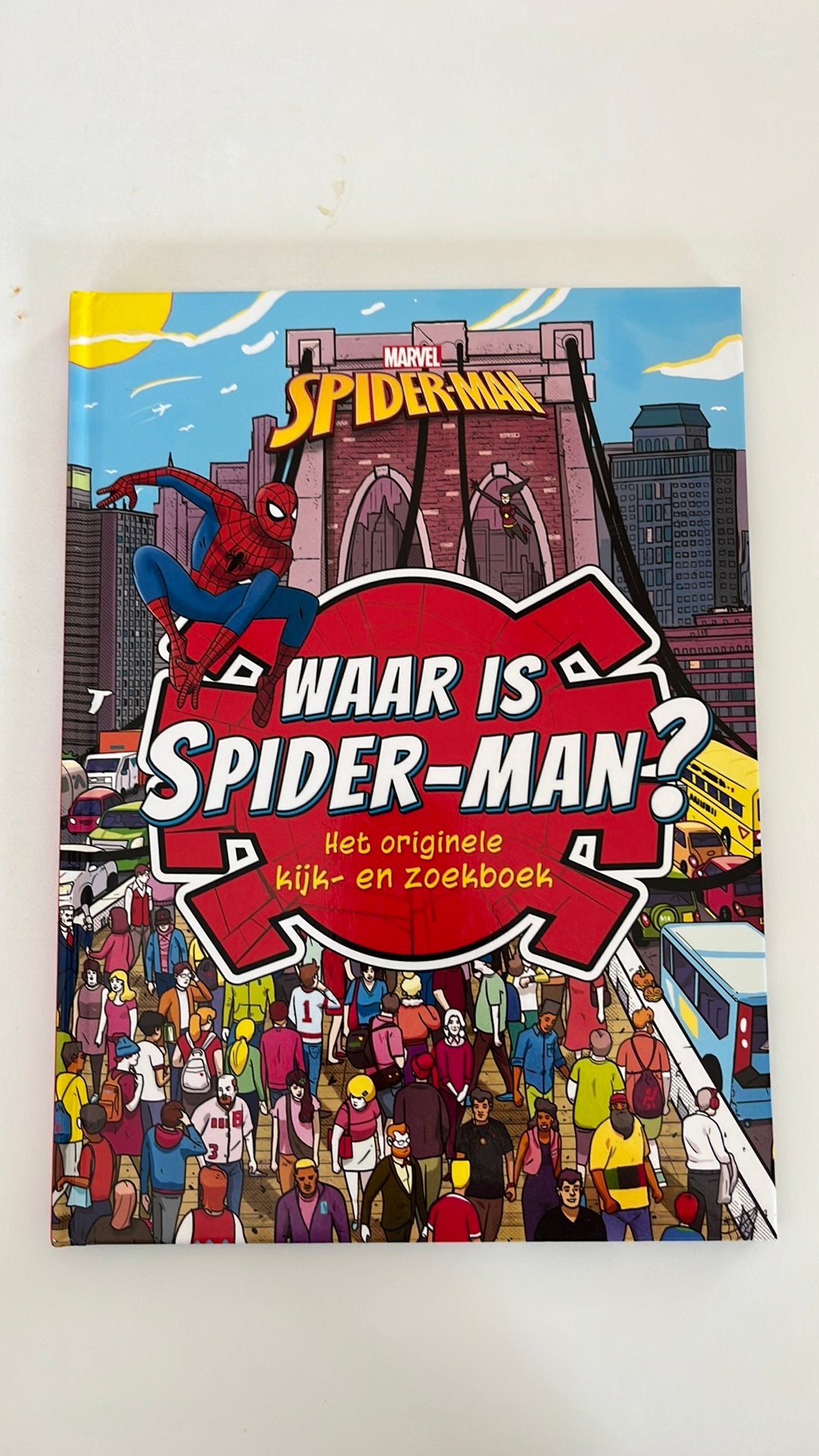 Waar is Spider-man? Het originele kijk- en zoekboek, Livres, Livres pour enfants | Jeunesse | Moins de 10 ans, Enlèvement ou Envoi