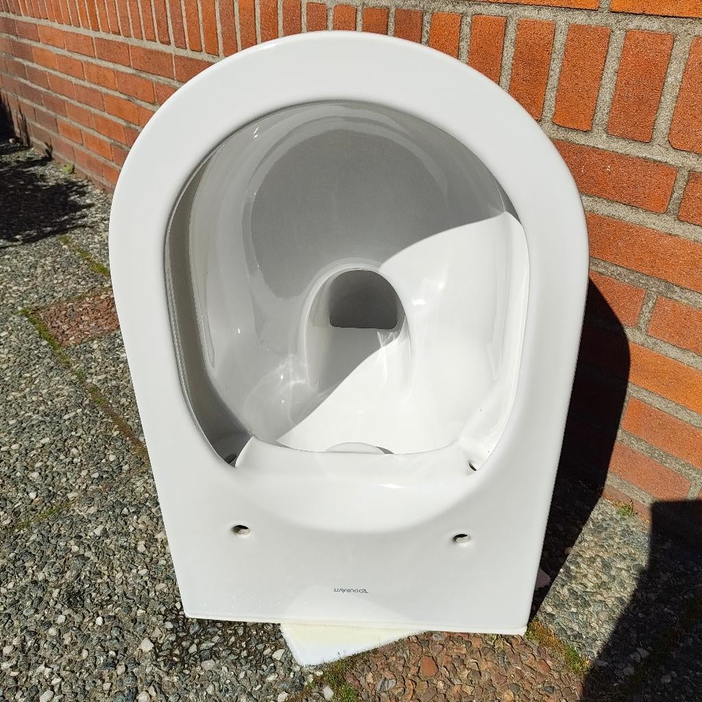 Duravit Me by Starck hangtoilet, Doe-het-zelf en Bouw, Sanitair, Zo goed als nieuw, Toilet, Ophalen