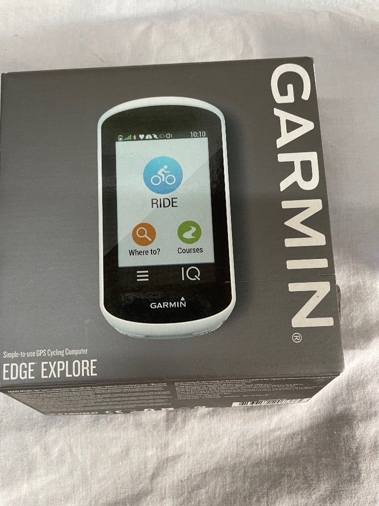 Garmin edge explorer, Ophalen, Gebruikt