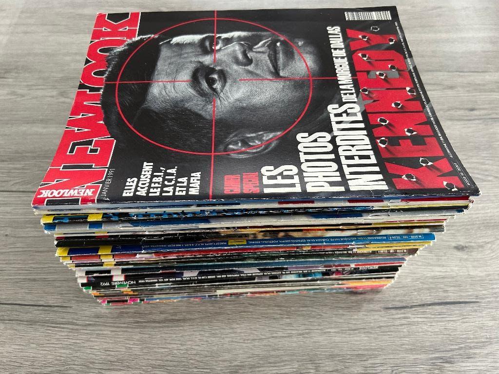 31 Newlook magazines 1991 - 1992 - 1993 (Playboy), Ophalen of Verzenden, Zo goed als nieuw, Overige typen