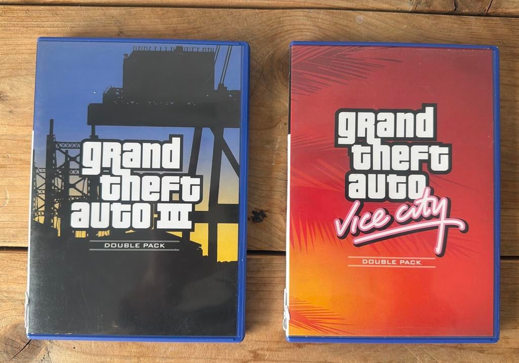 Grand theft auto double pack version ps2, Ophalen of Verzenden, Zo goed als nieuw