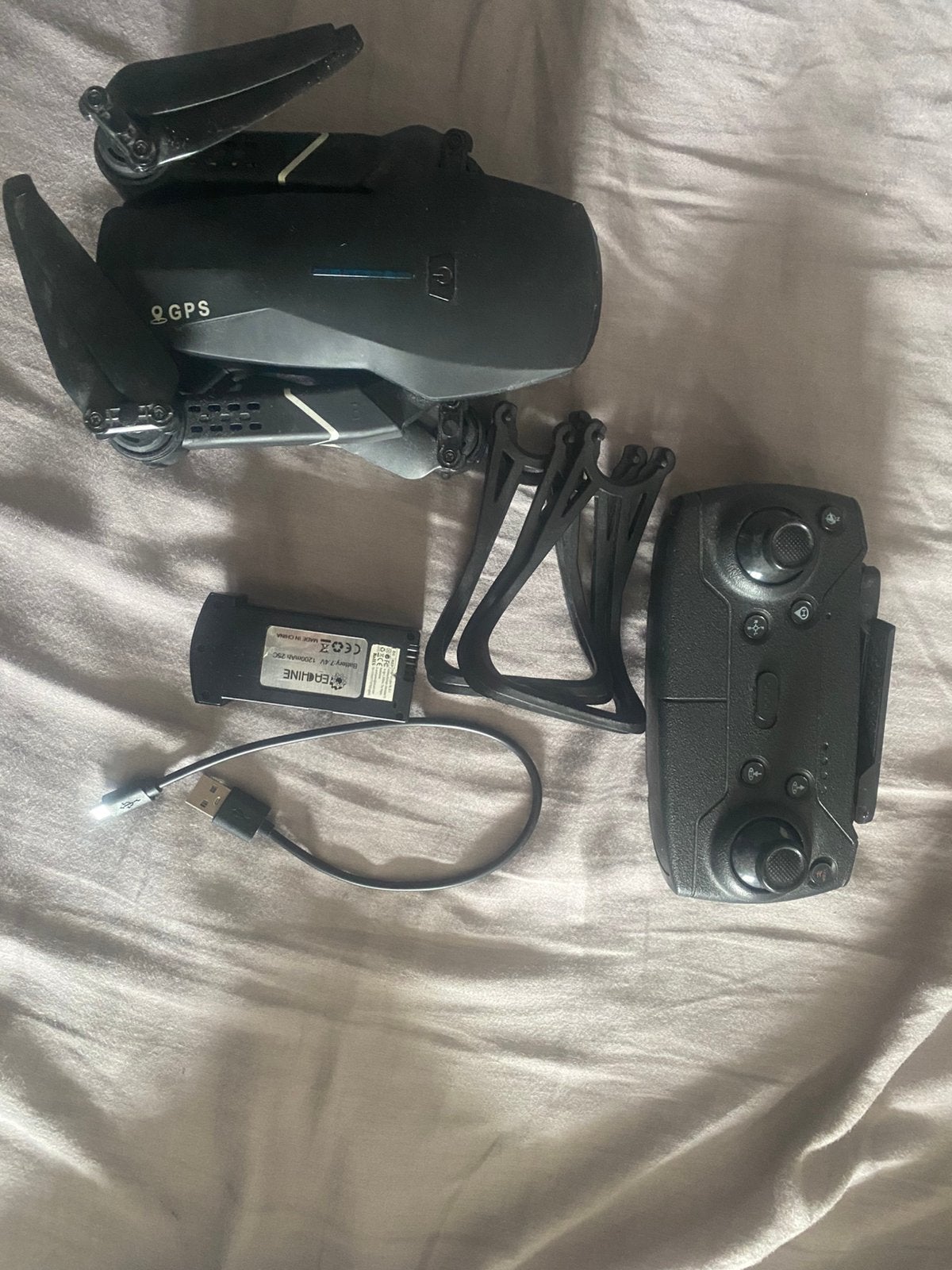 Eachine E520S GPS FPV Drone, Audio, Tv en Foto, 250 tot 900 gram, Gebruikt, 30 tot 45 minuten, 100 tot 1000 meter