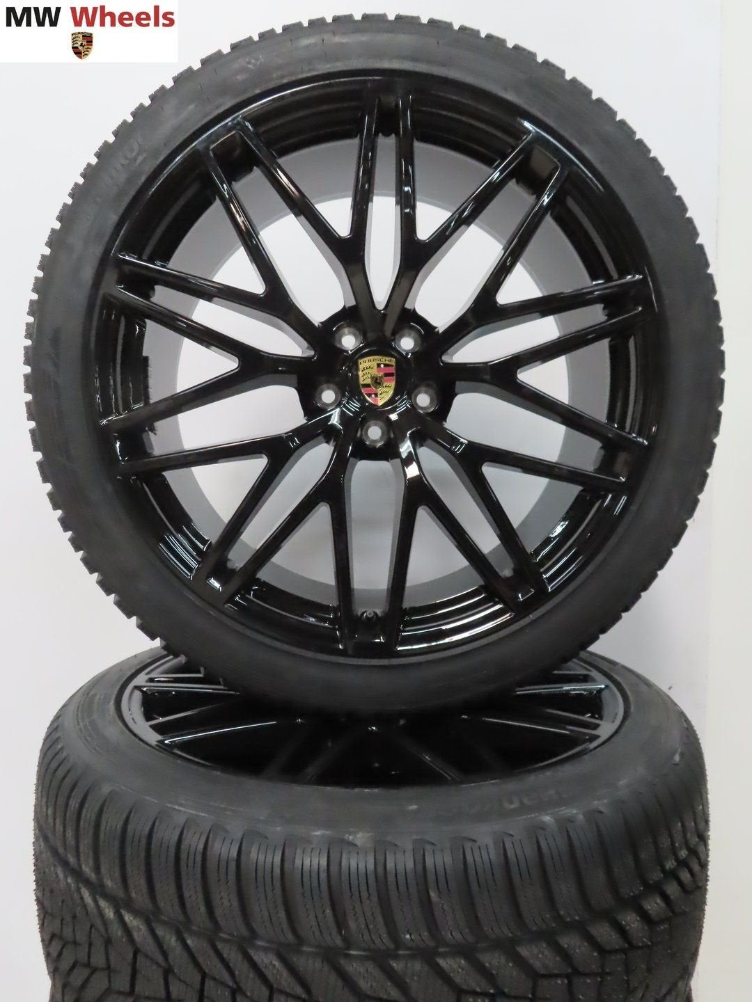 Porsche 21 inch velgen Macan spyder facelift winterbanden, Neuf, Pneus et Jantes, Pneus hiver, 265 mm