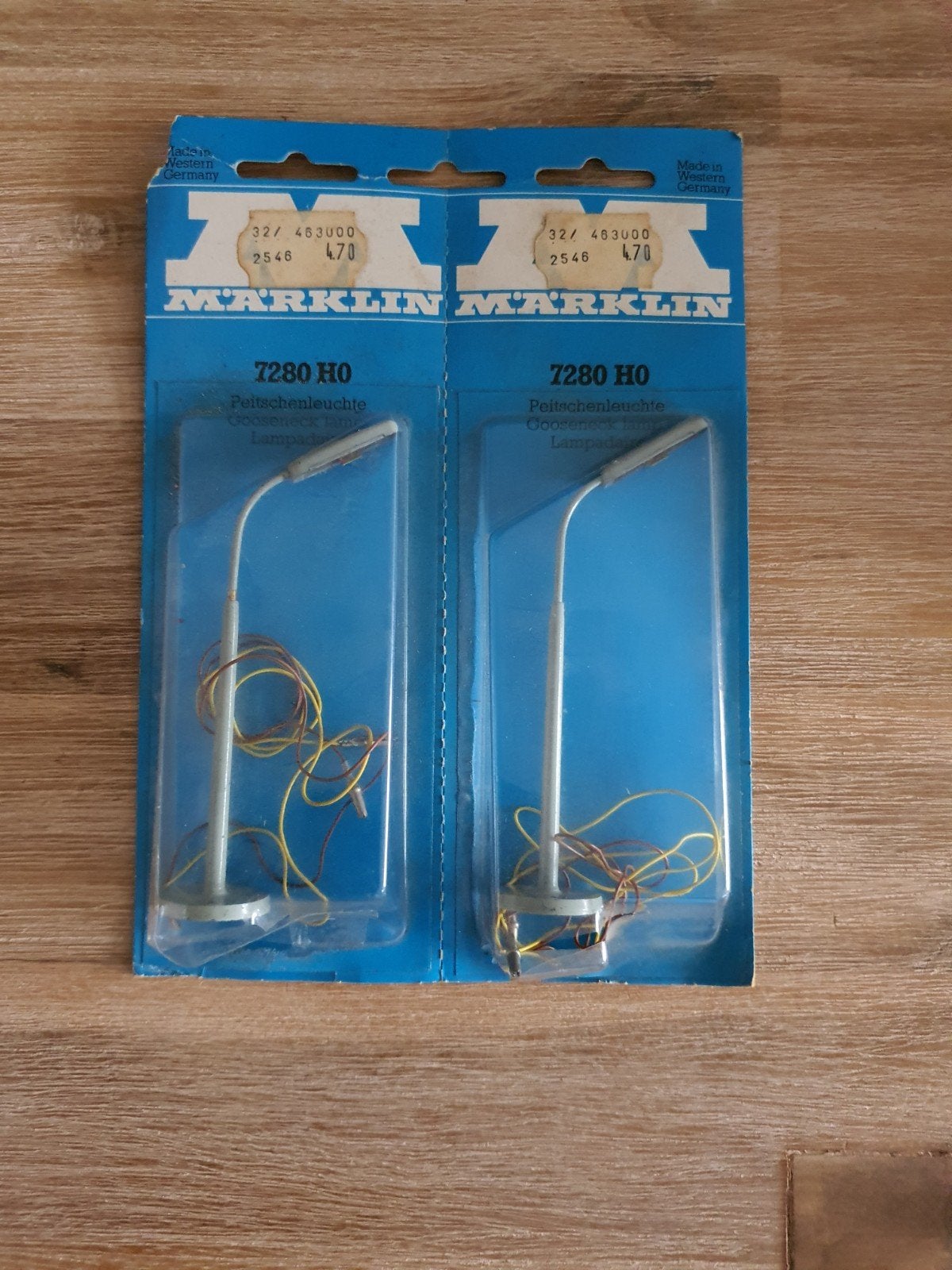 marklin 3x lantaarns ho 60s, Ophalen