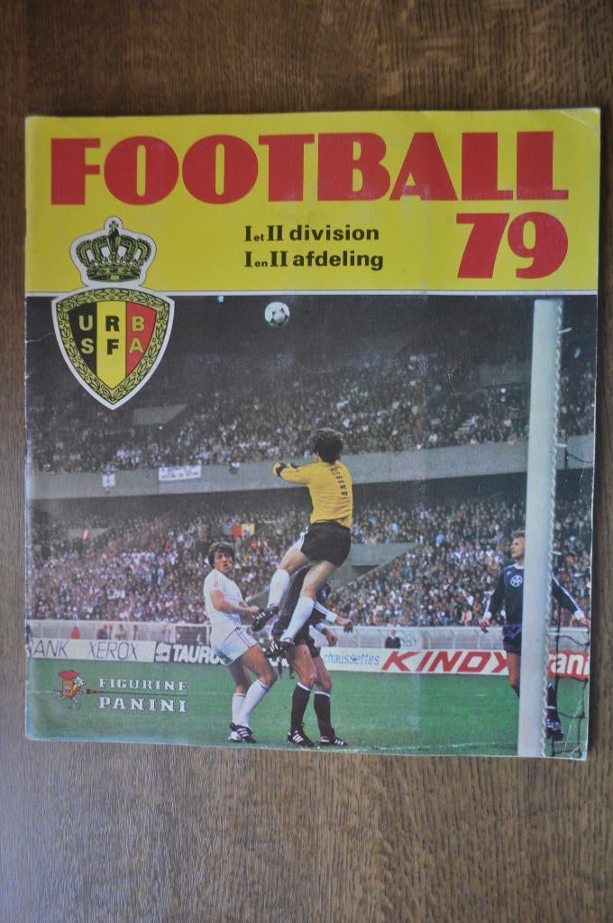PANINI COMPLEET ALBUM FOOTBALL 1979, Enlèvement ou Envoi, Utilisé, Plusieurs autocollants