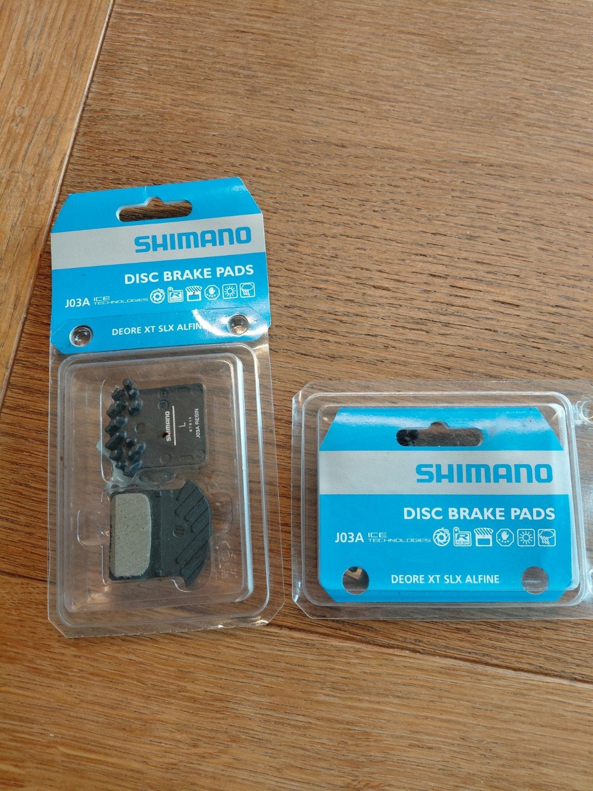 Remblokjes Shimano J03A, Fietsen en Brommers, Ophalen