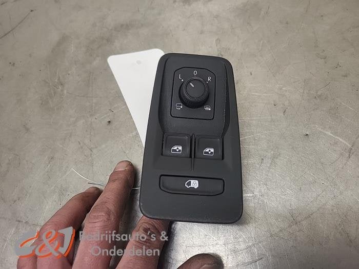 Commutateur vitre électrique d'un Volkswagen Caddy, Volkswagen, -, 3 mois de garantie, Utilisé