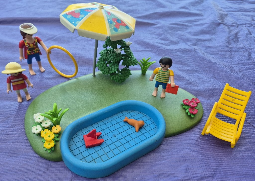 Playmobil - Familie en kinderbad, Kinderen en Baby's, Complete set, Overige typen, Zo goed als nieuw, Family fun