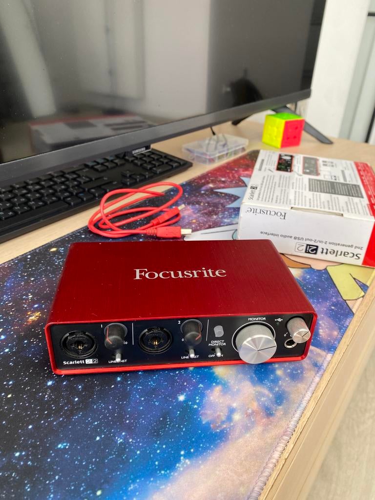 Focusrite Scarlet 2i2 2nd Gen, Ophalen, Focusrite