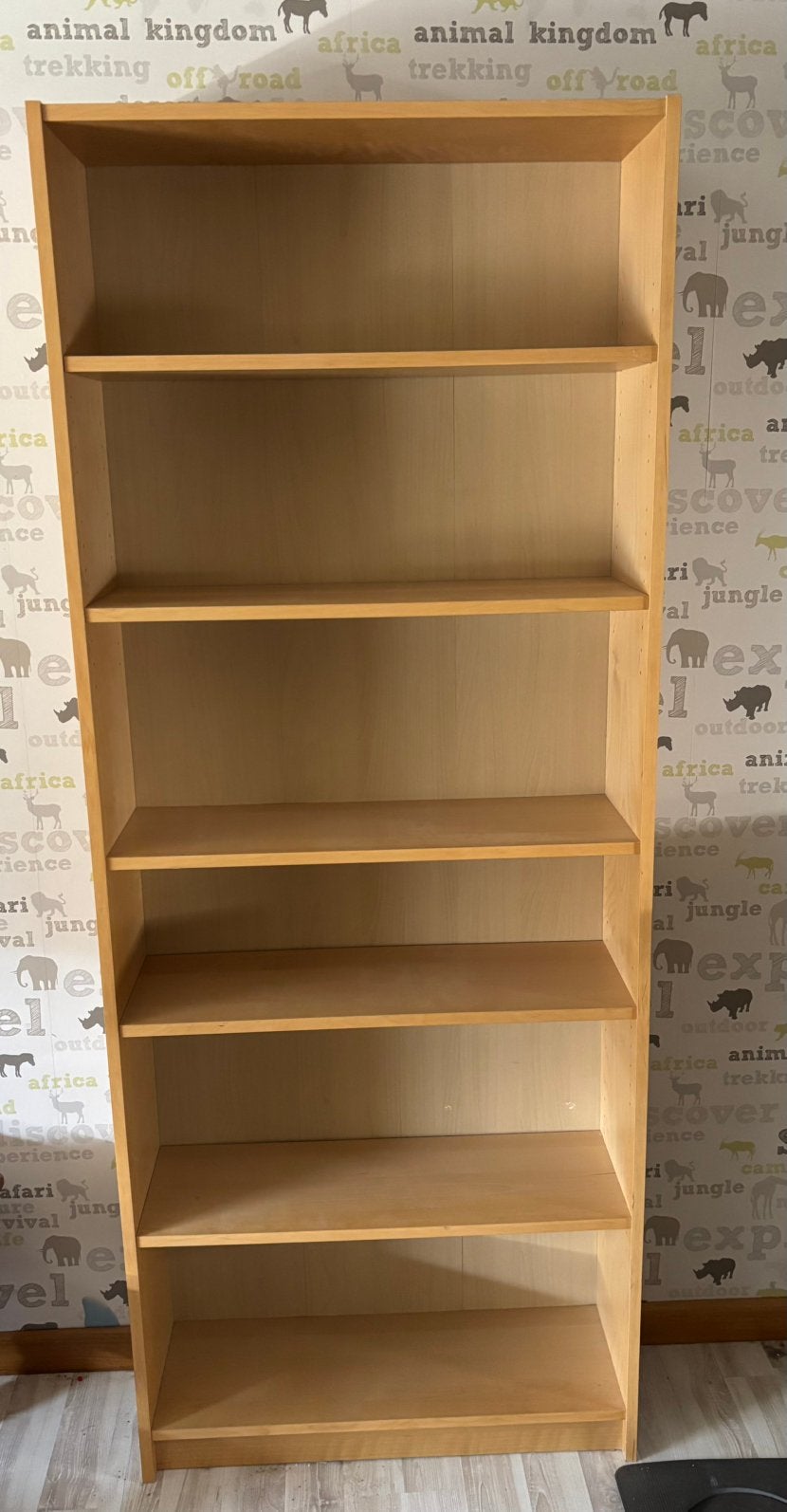 Houten boekenkast / kleerkast, Ophalen, Met plank(en), Gebruikt, 200 cm of meer