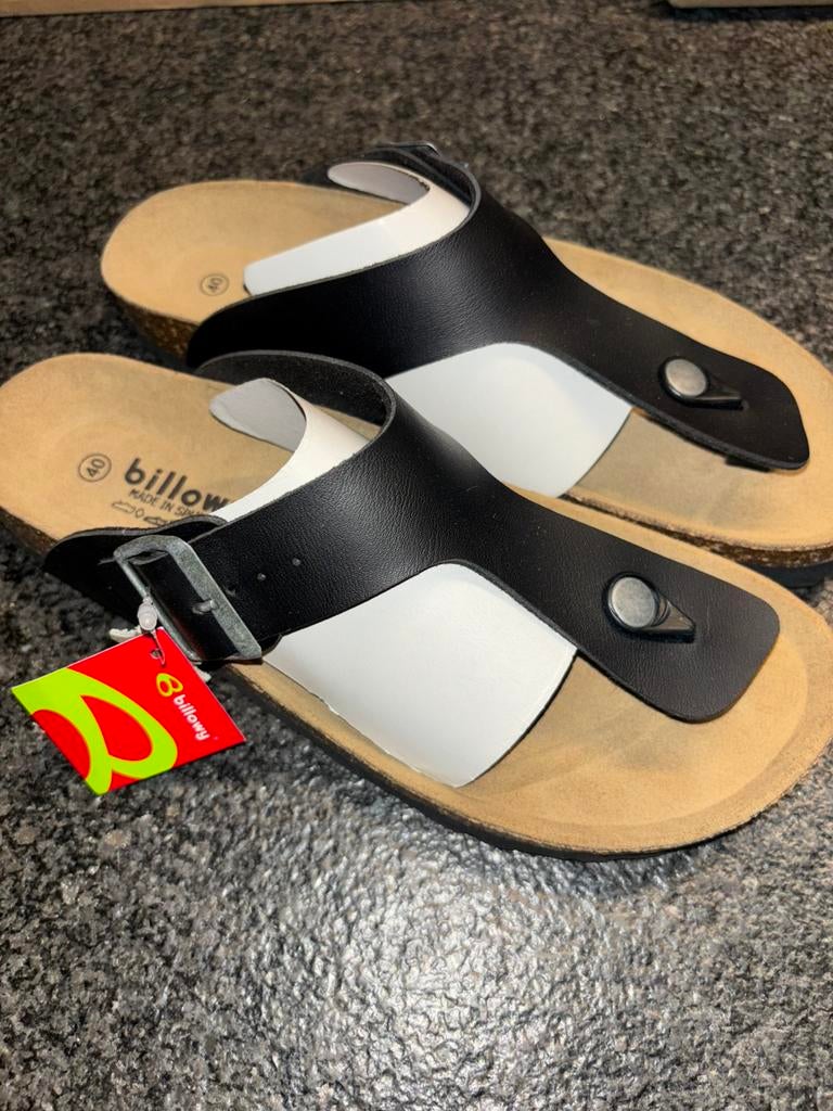 Sandalen Billowy, maat 40, Zwart, Nieuw, Sandalen of Muiltjes, Ophalen of Verzenden