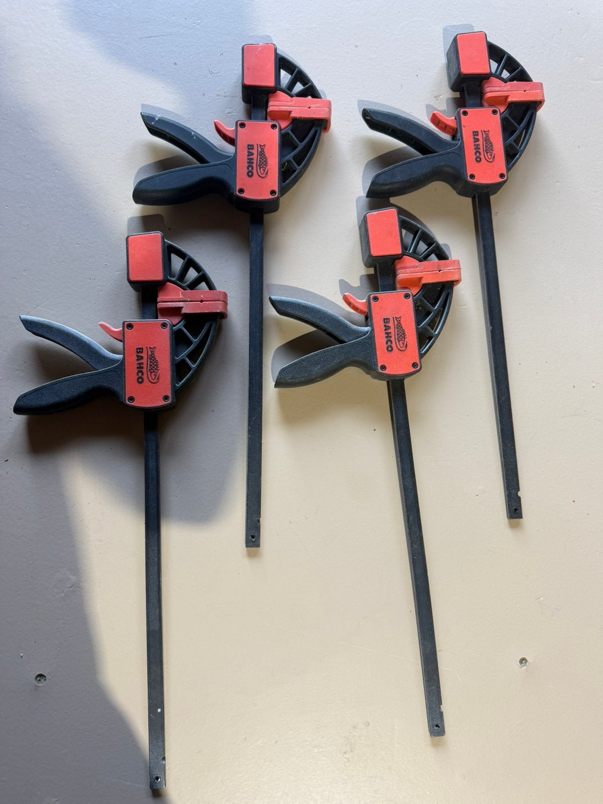 Snelspan BAHCO 300 mm set van 4, Ophalen, Zo goed als nieuw