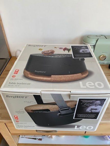 Tafel BBQ zwart - Leo (Berghoff), Enlèvement, Comme neuf, Berghoff