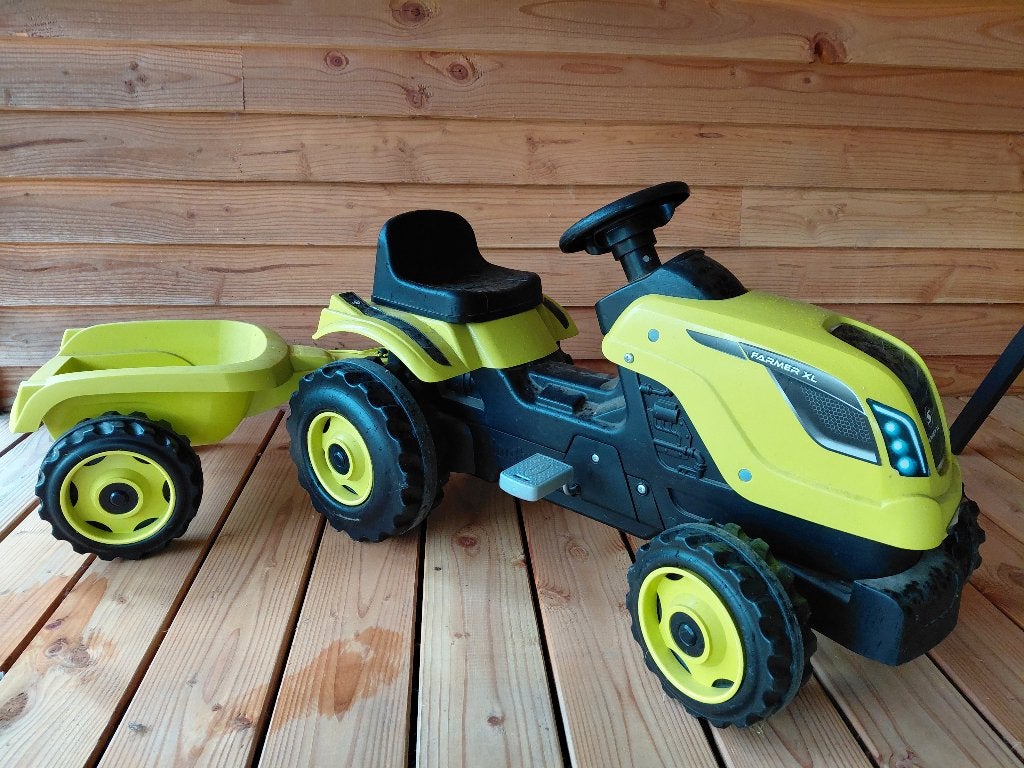 Tracteur enfant Smoby, Enlèvement, Comme neuf, Plastique