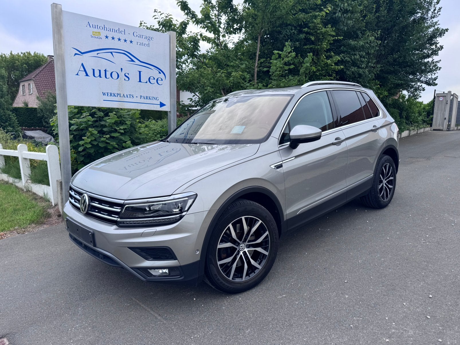 Volkswagen Tiguan 2.0TSI 4Motion Highline/keyless/headup/360, Auto's, Volkswagen, Automaat, 1998 cc, Euro 6, 4 cilinders
