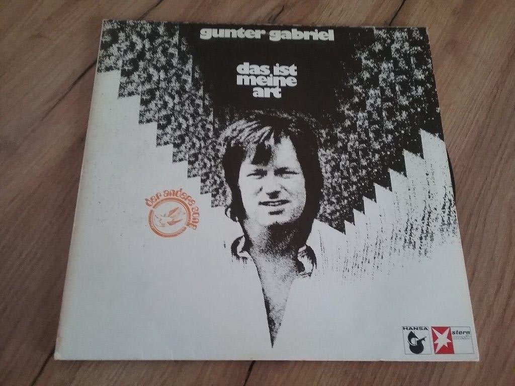 LP - Gunter Gabriel - « C'est mon art » - 1974, LP, Pop, Enlèvement, Utilisé
