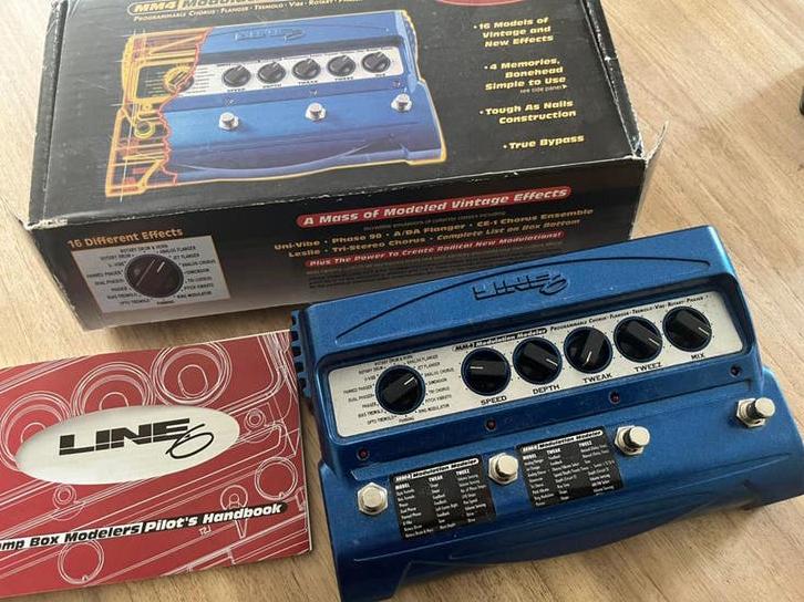 Line 6 MM4 Modulation Modeler, Muziek en Instrumenten, Versterkers | Bas en Gitaar, Ophalen of Verzenden, Zo goed als nieuw
