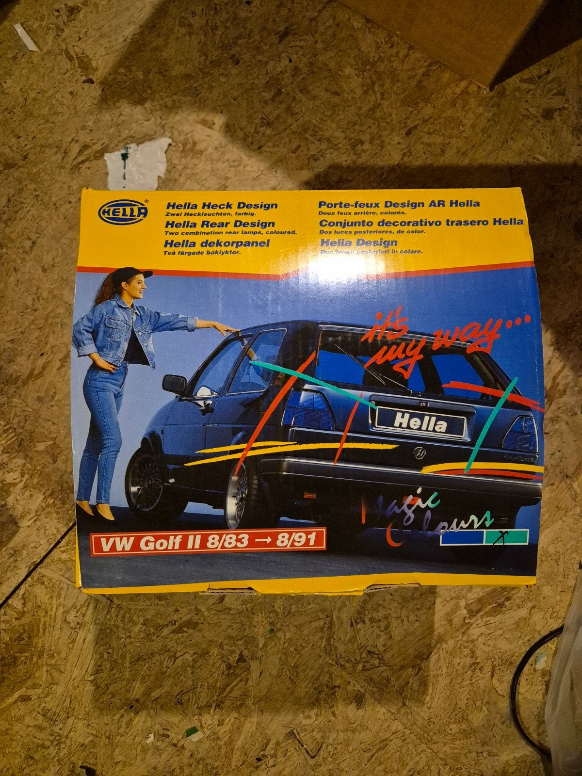 NOS Hella Magic Colours Golf 2 Vert, Autos : Pièces & Accessoires, Enlèvement, Volkswagen