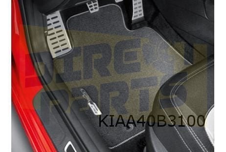Kia Cee'd Mattenset 'velours' (4x) tekst "GT-line" Origineel, Kia, -, Verzenden, -
