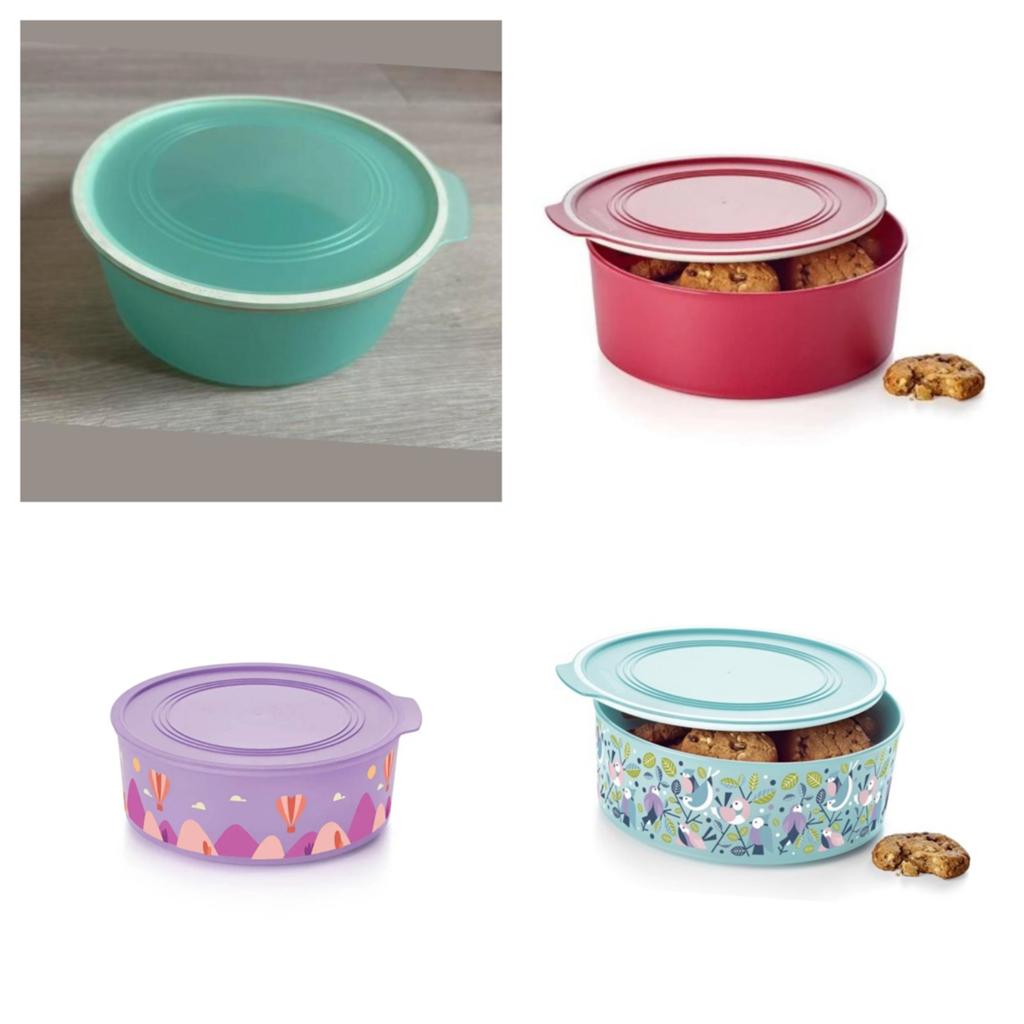 Nieuwe koektrommel van tupperware 1.5 liter, Ophalen of Verzenden, Nieuw