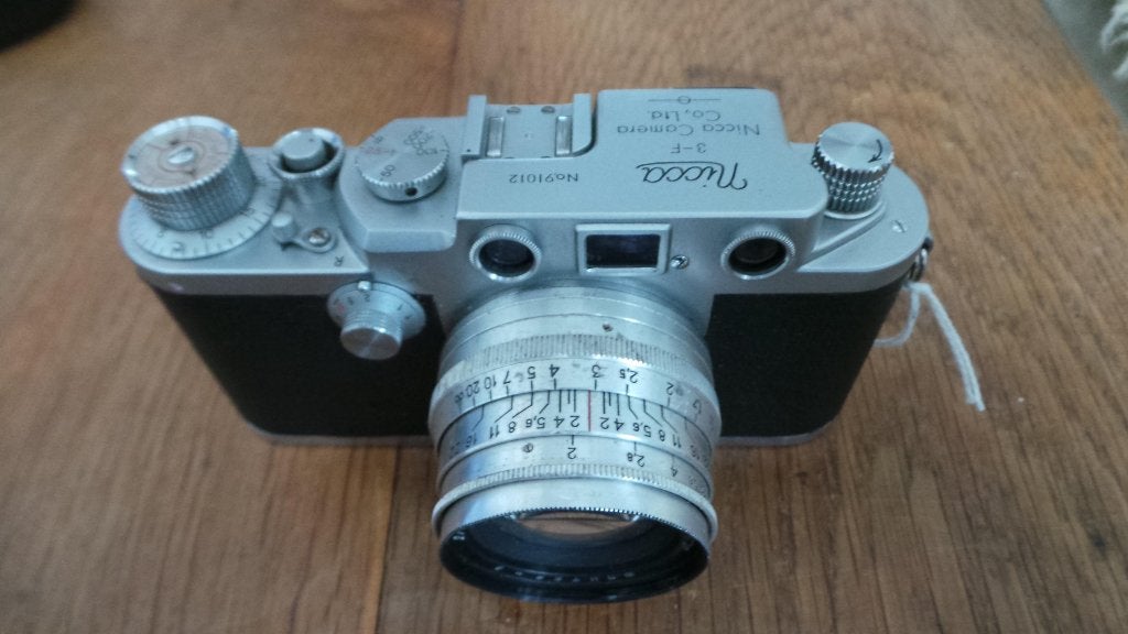 zeldzame Nicca 3-F  leica copie, TV, Hi-fi & Vidéo, Appareils photo analogiques, Comme neuf, Reflex miroir, Autres Marques, Envoi