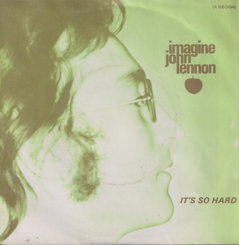 John Lennon – Imagine / It’s so hard - Single, Ophalen of Verzenden, Gebruikt, 7 inch, Pop