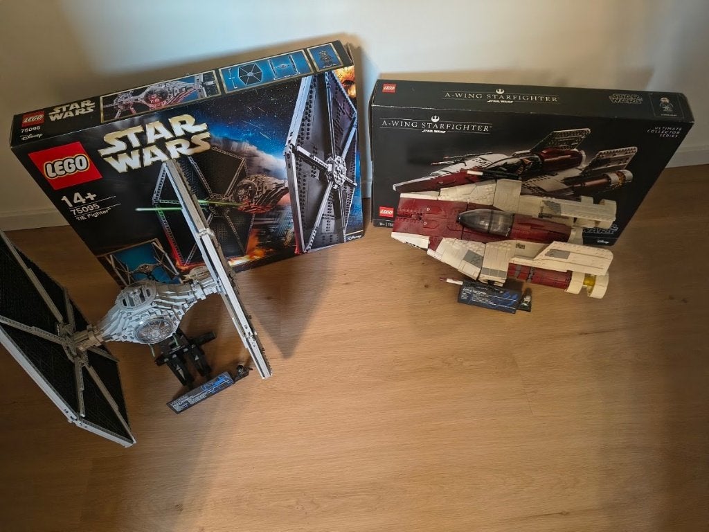 Lego star wars 75095 & 75275, Star Wars, Lego, Ophalen of Verzenden, Complete set