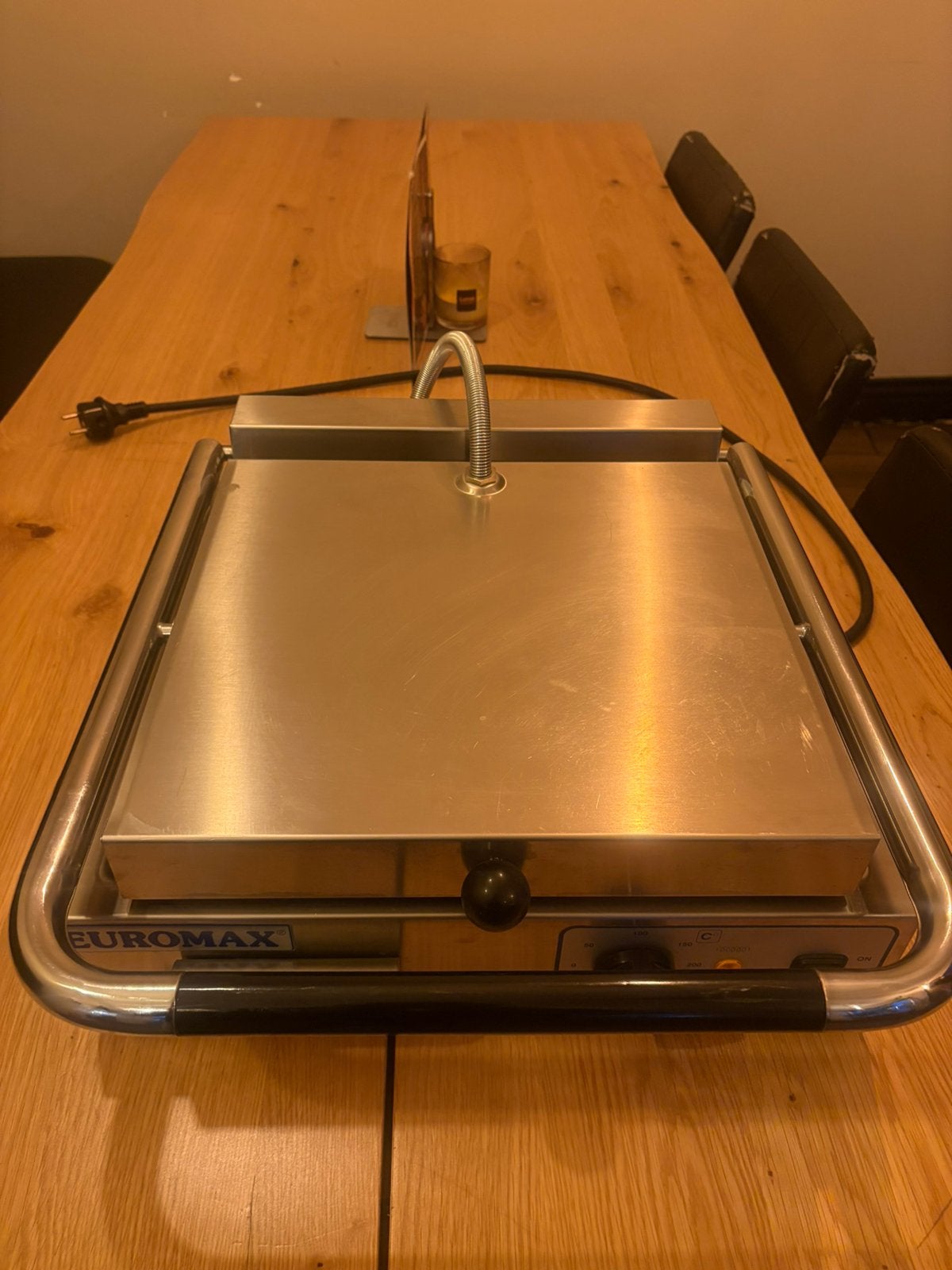 euromax contactgrill, Ophalen of Verzenden, Zo goed als nieuw