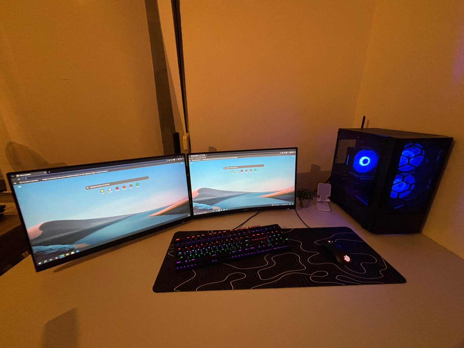 Volledige Gaming pc, Informatique & Logiciels, Ordinateurs de bureau, Enlèvement, Comme neuf, Gaming