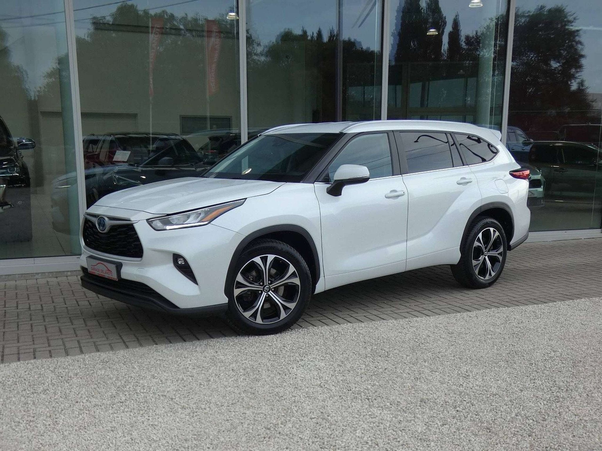 Toyota highlander Hybrid AWD 7PL +LEDER +Zetelverwarming +DO, Auto's, Automaat, 2095 kg, Gebruikt, 4 cilinders