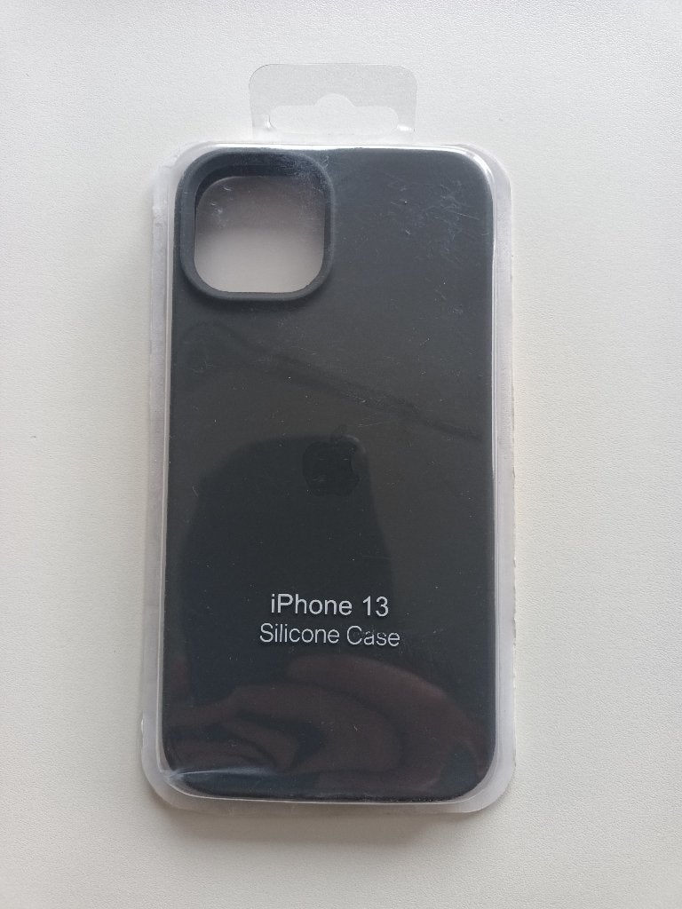 Coque en silicone grise pour IPhone 13, Neuf, IPhone 13, Enlèvement ou Envoi, Silicone