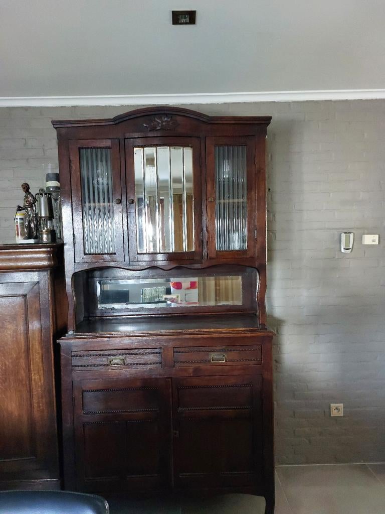 Vitrine kast antiek, Ophalen
