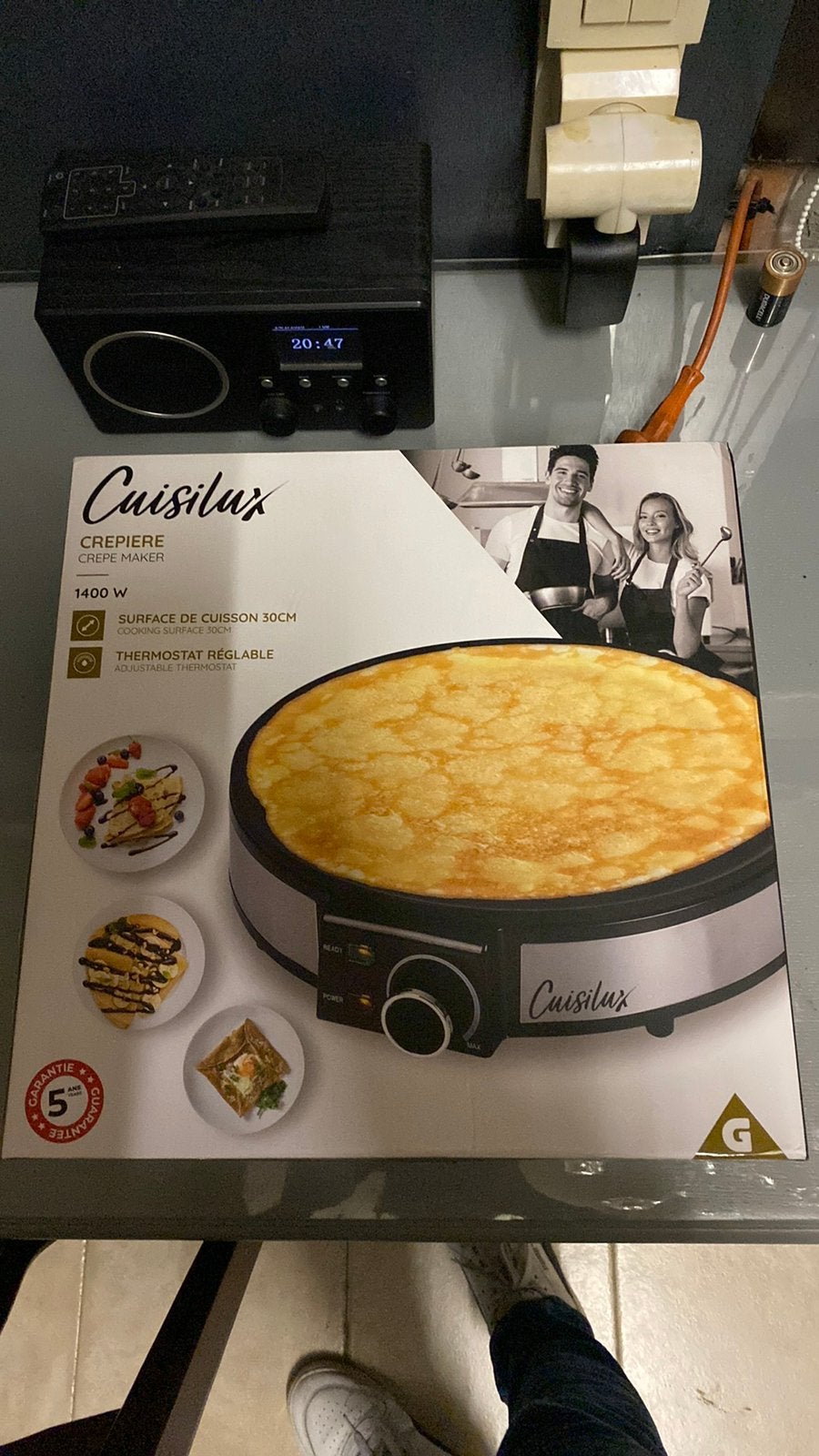 Pannenkoekenmaker / pannenkoekenmachine, Ophalen of Verzenden, Zo goed als nieuw