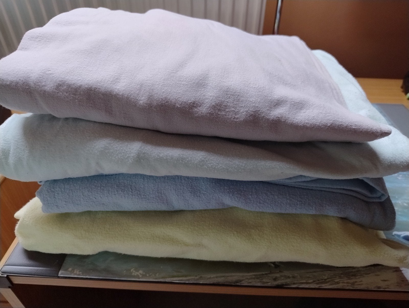 Drap-housse en flanelle 140x200, Maison & Meubles, Enlèvement, Utilisé