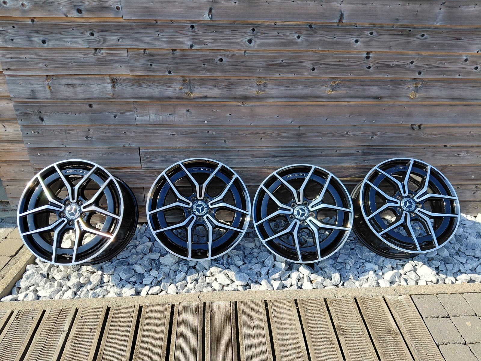 origineel mercedes 19" e klasse breedset amg velgen, 4 Saisons, Mercedes, Jante(s), Bikeshopfastride@gmail.com