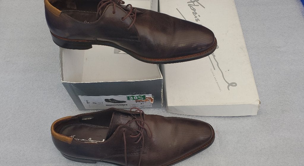 Schoenen van het merk Floris van Bommel., Bruin, Floris van Bommel, Ophalen of Verzenden, Gedragen