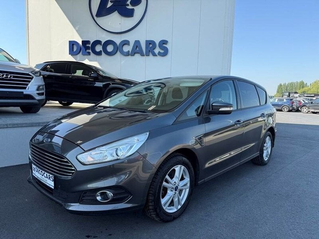 Ford S-Max Zeer mooie wagen * Trekhaak - Navi - Touchscreen, Argent ou Gris, Achat, Euro 6, 149 g/km