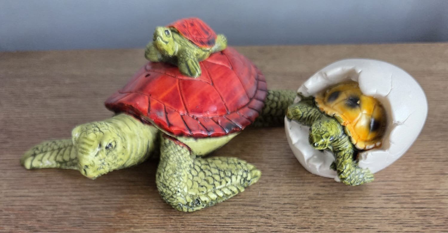 stenen schildpad, Collections, Maisons de poupées & Accessoires, Enlèvement