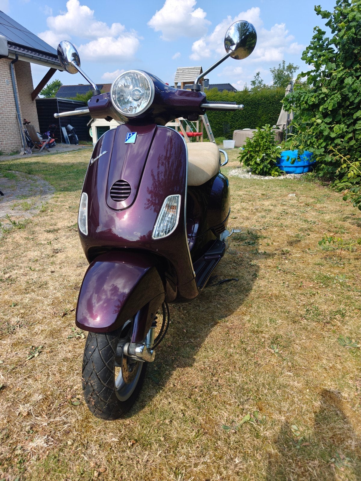 Vespa LX125, Ophalen