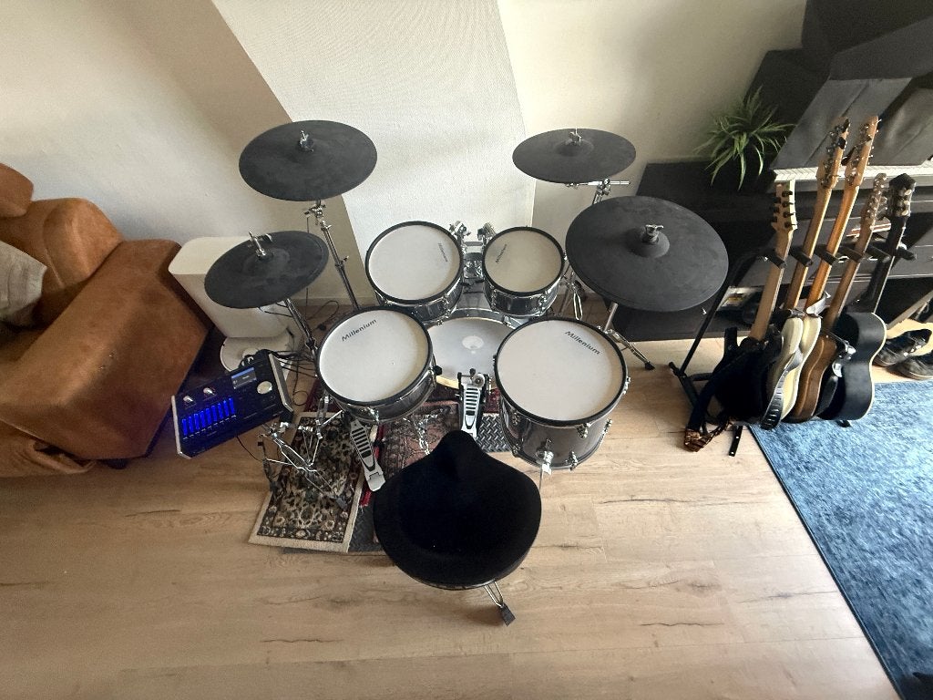Millenium MPS-1000 Elektronisch Drumstel (Acoustic Design), Musique & Instruments, Batteries & Percussions, Enlèvement, Comme neuf