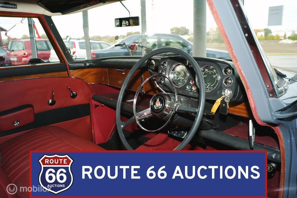 Rover Mk I Saloon | 1961 | Route 66 Auctions, Auto's, Rover, Zwart, Bedrijf, Handgeschakeld