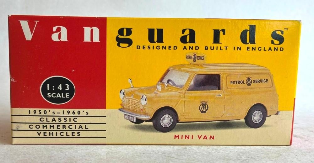 Mini Van AA Patrol Service Vanguards VA14002., Hobby & Loisirs créatifs, Voitures miniatures | 1:43, Comme neuf, Voiture, Vanguards
