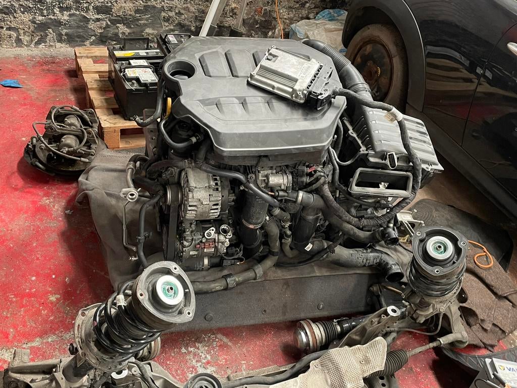 Moter gti 8 EA888 DNN 2.0L +gearbox DQ381+ECU complet, Enlèvement ou Envoi, Seat